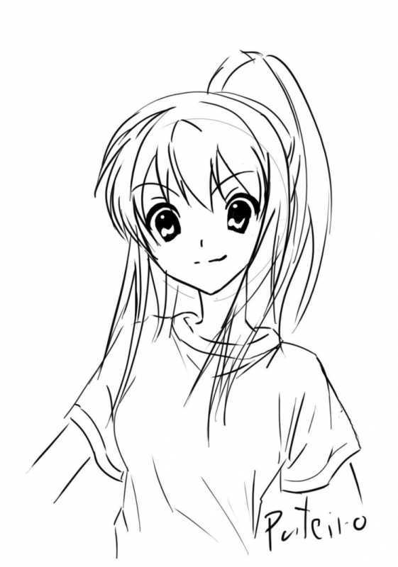 Красивые аниме для рисования