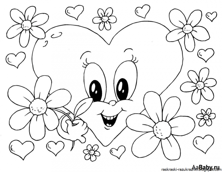 Раскраски антистресс легкие