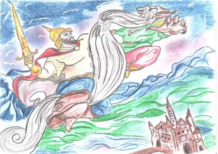 Иллюстрация к Садко лёгкая