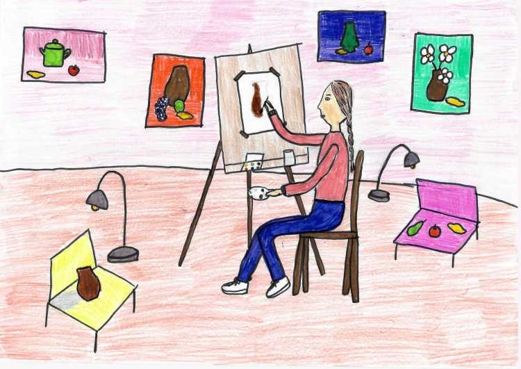 Детский врач рисунок