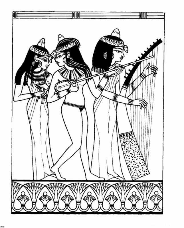 Эллинистический Египет витраж