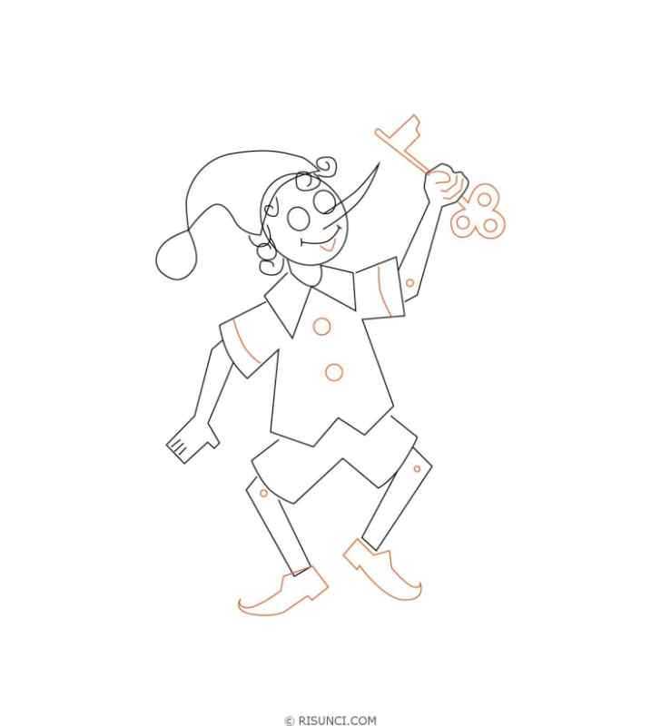 Сказочные персонажи Буратино