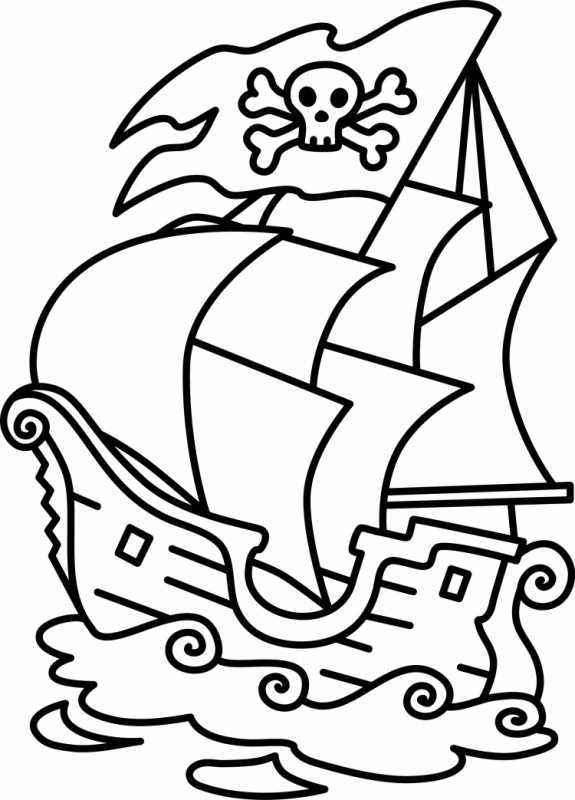 Раскраски для мальчиков корабли