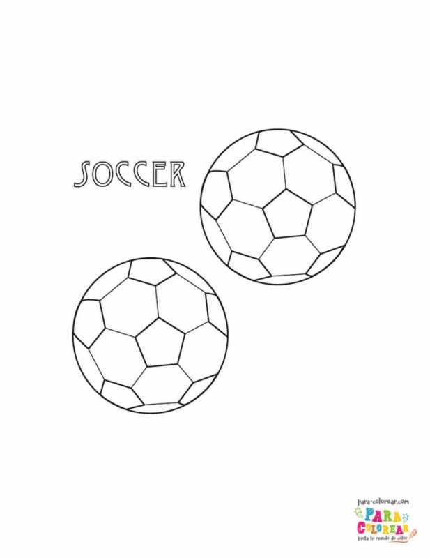 Мяч трафарет