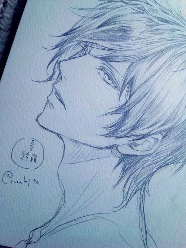 Парень для рисования