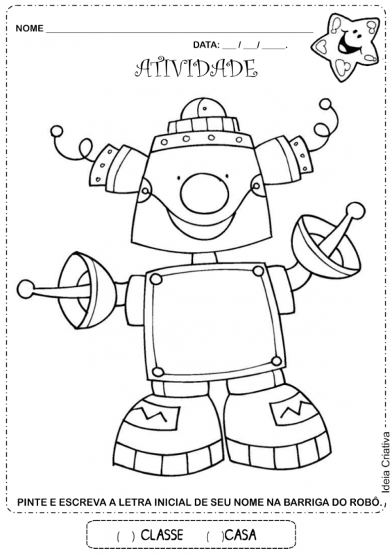 Раскраски. Роботы
