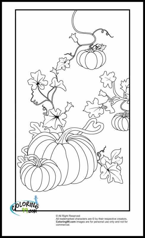 Тыква раскраска для детей