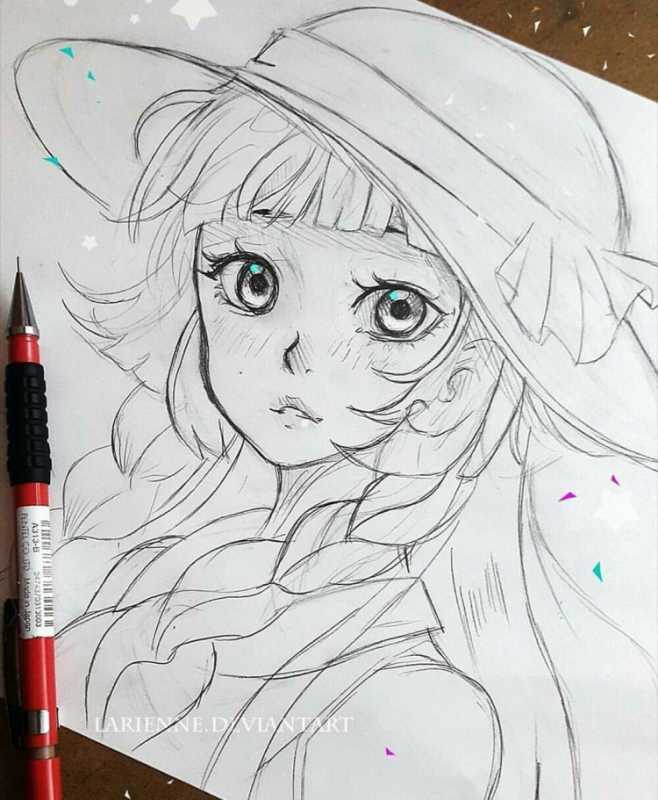 Скетчбуки для рисования аниме