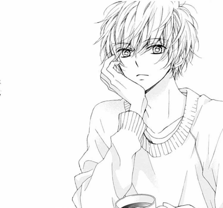 Раскраска аниме парни красивые