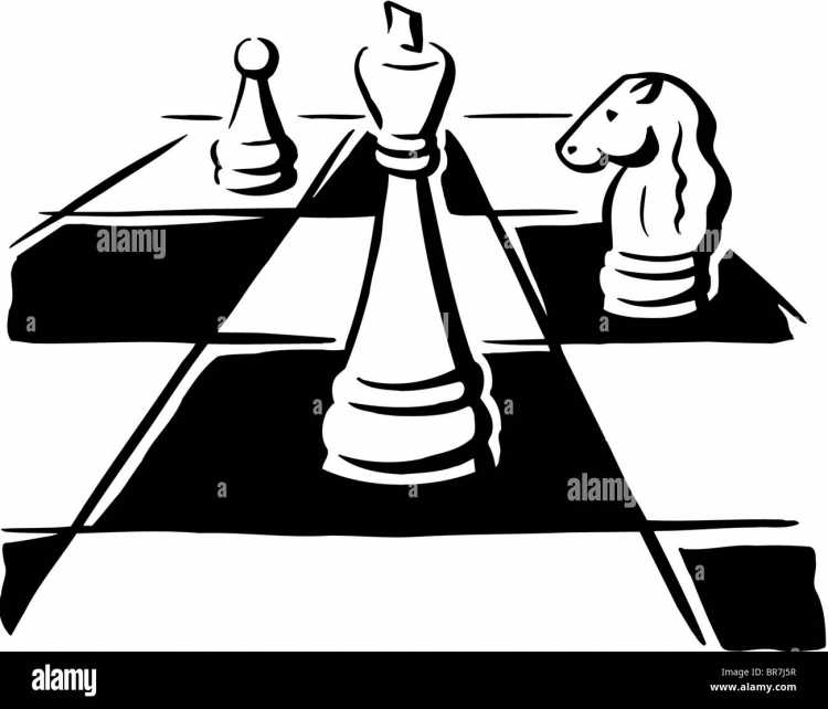 Шахматы доска с фигурами