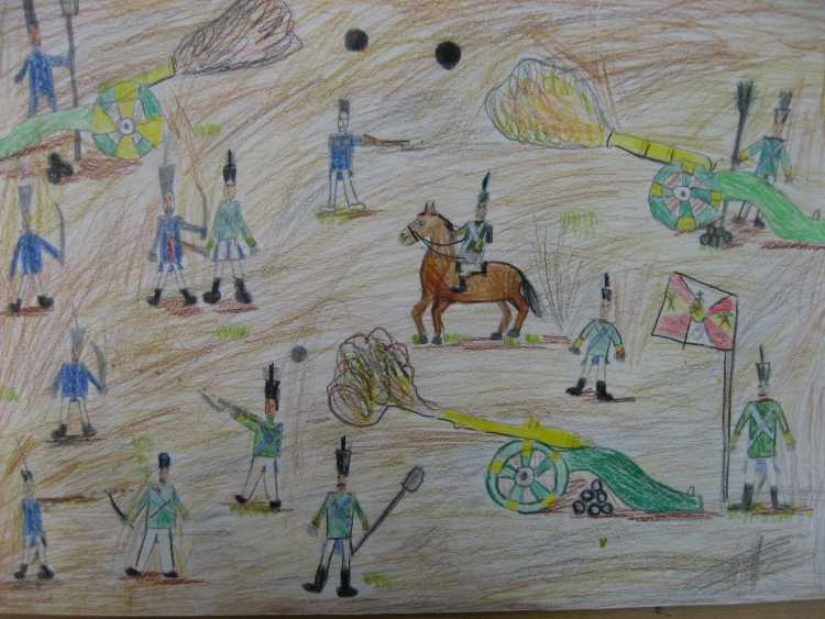 Рисунок на историческую тему