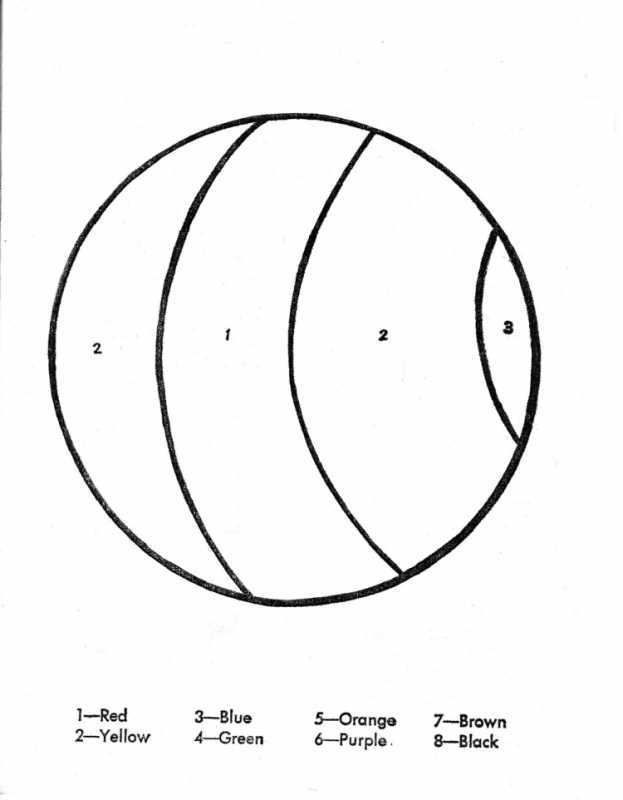 Теннисный мяч раскраска