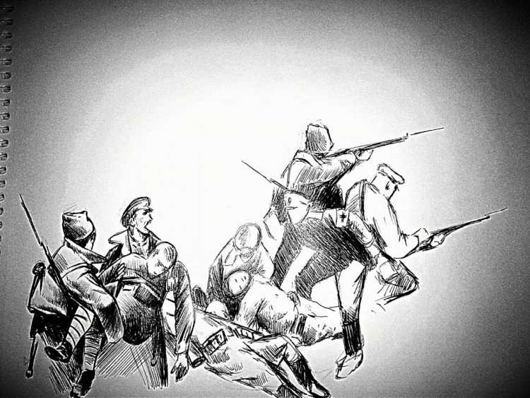 Иллюстрация батального жанра