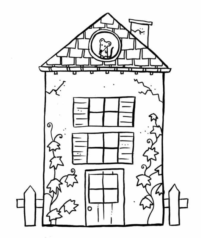 Терем с узорами рисунок