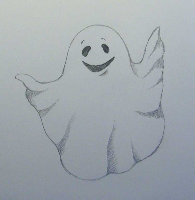 Рисунки на Хэллоуин карандашом