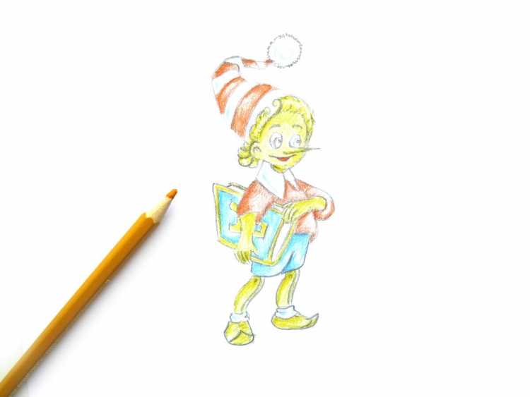 Буратино и черепаха торти ла