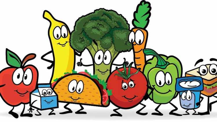 Правильное питание залог здоровья рисунок