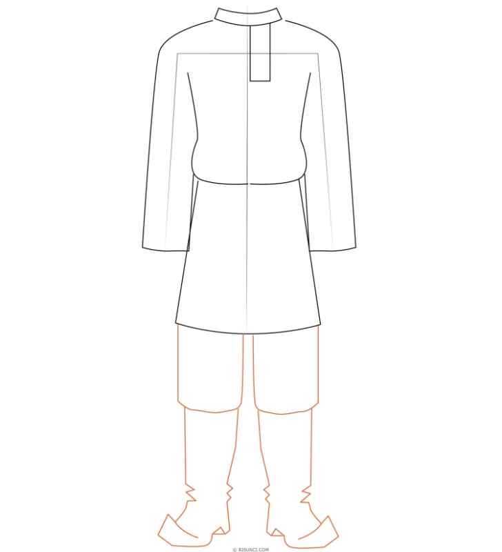 Раскраска "народные костюмы"