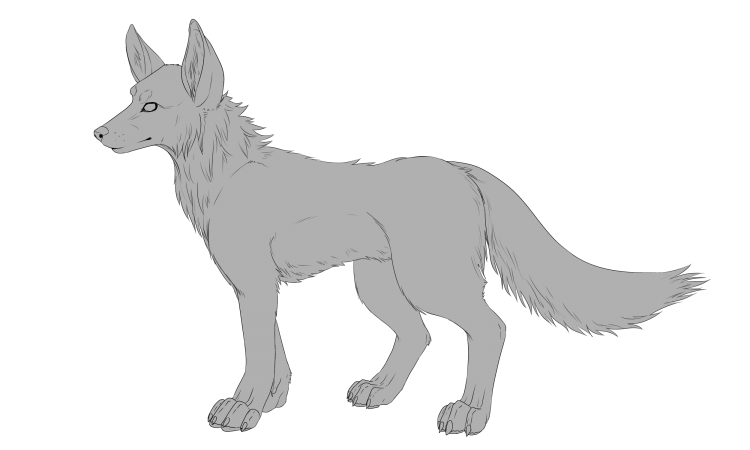 Wolf fursona