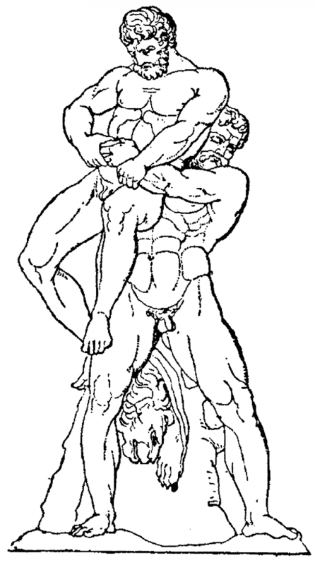 Подвиги Геракла гидра иллюстрация