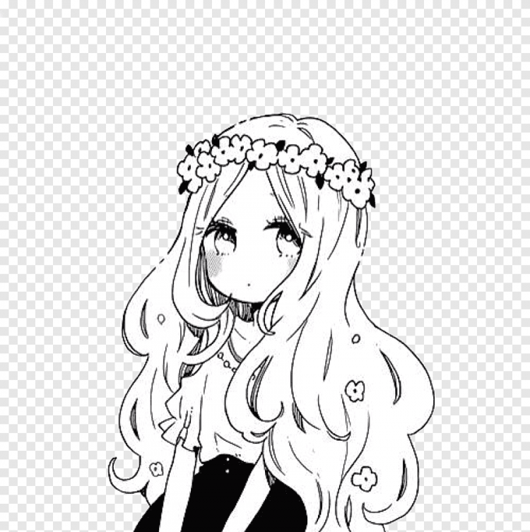 Милые раскраски аниме Чиби