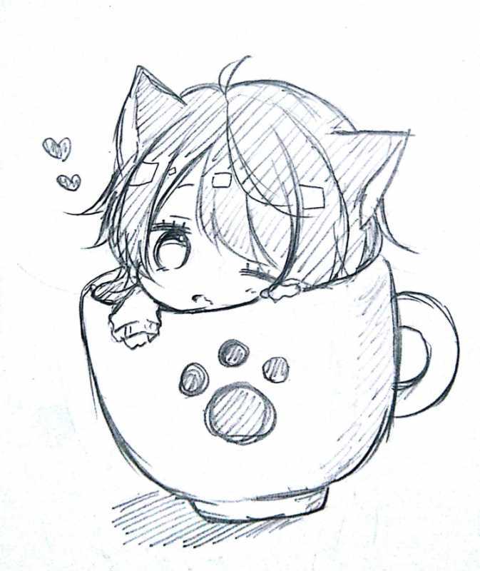 Аниме для срисовки карандашом