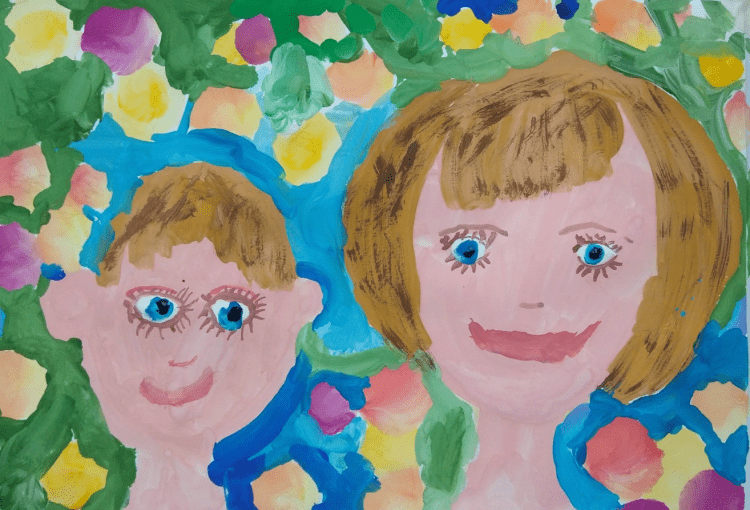 Рисовать маму