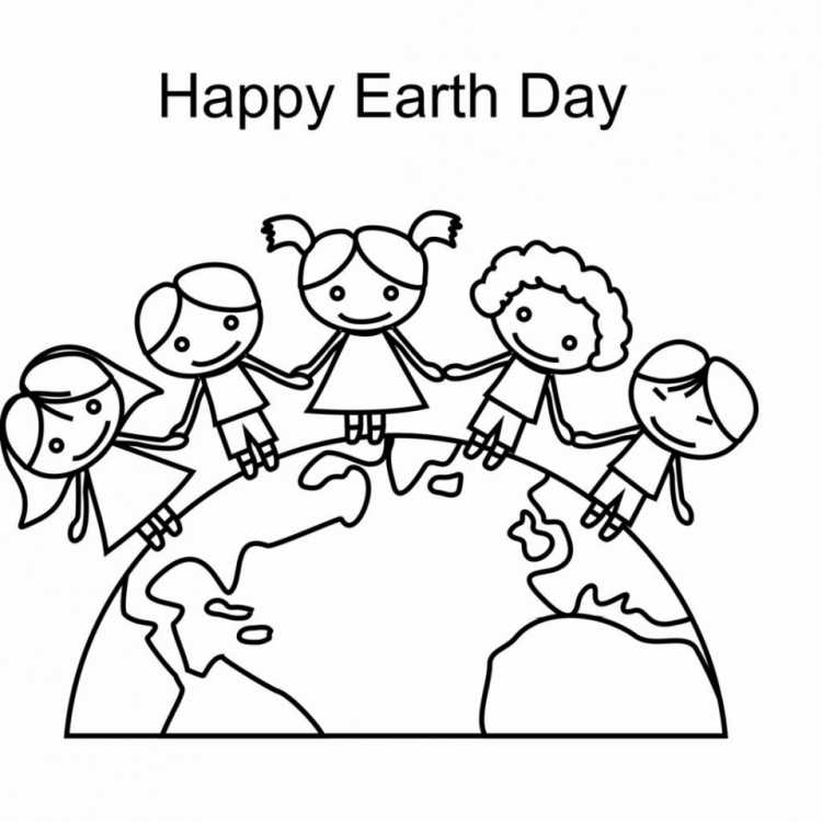 Планета земля раскраска