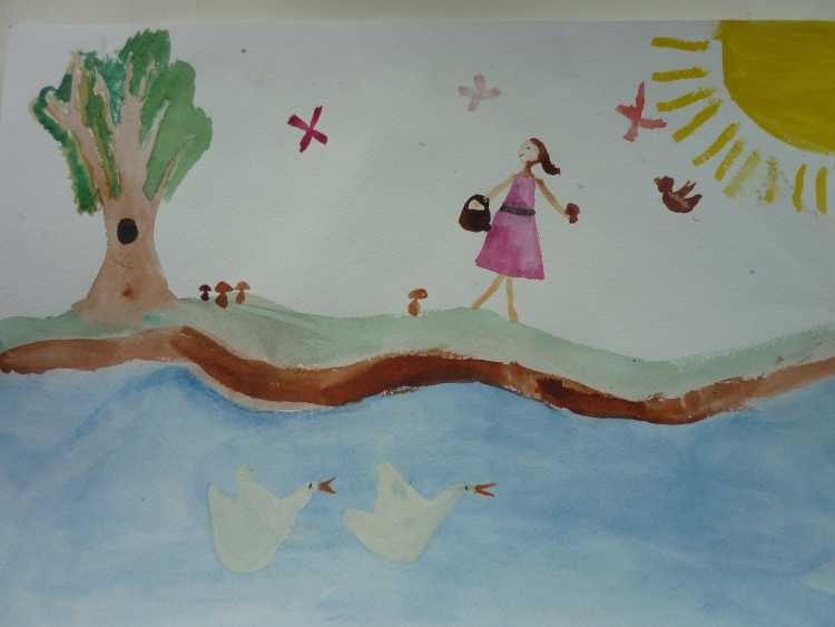 Рисунок мы Родом из детства