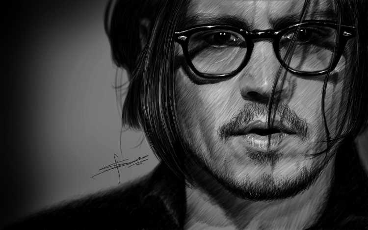 Джонни Депп фотопортрет