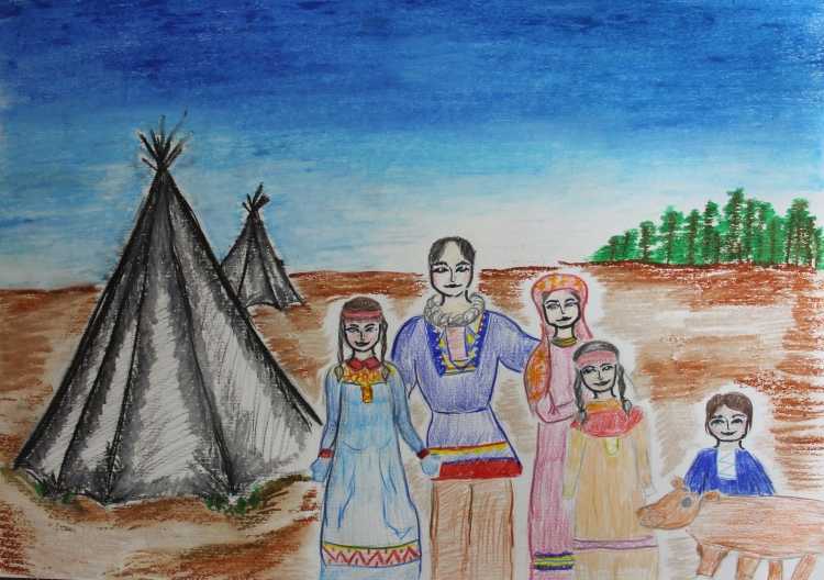 Рисунок на тему моя Республика