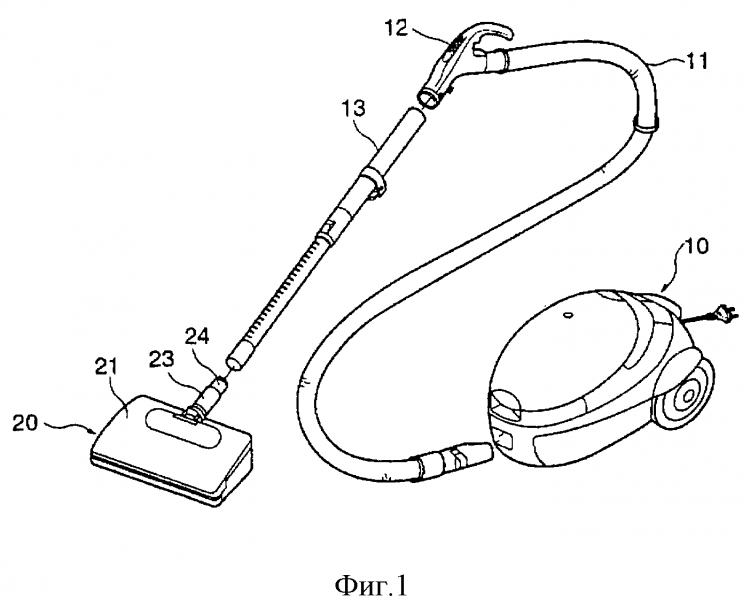 Пылесос схематично