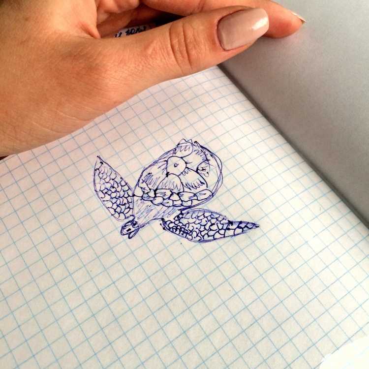 Прикольные рисунки в тетради