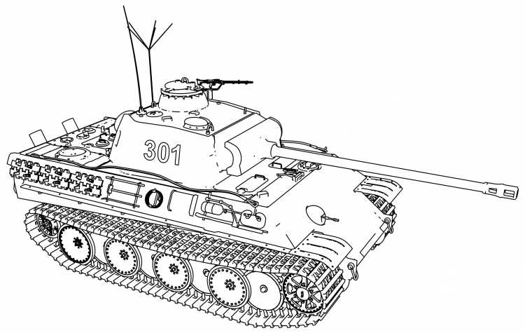 Танк пантера Ausf g