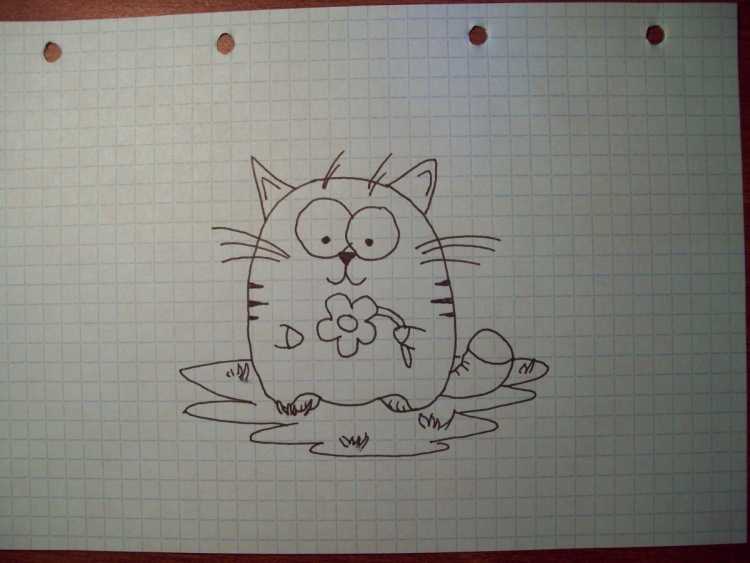 Рисунки ручкой для начинающих