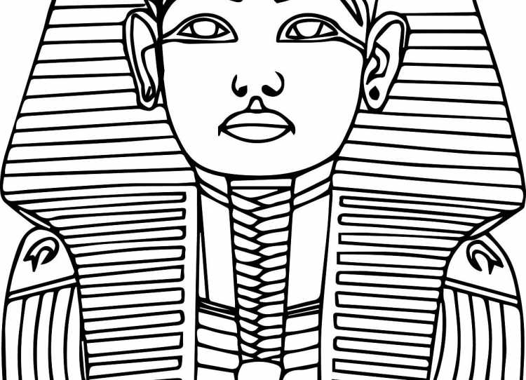 Тутанхамон контурный Египет