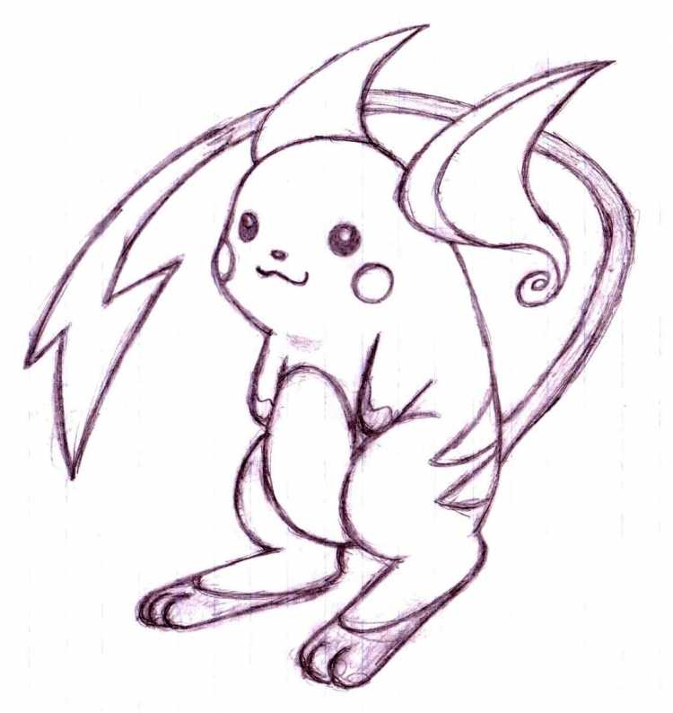 Раскраски покемоны Пикачу и его друзья