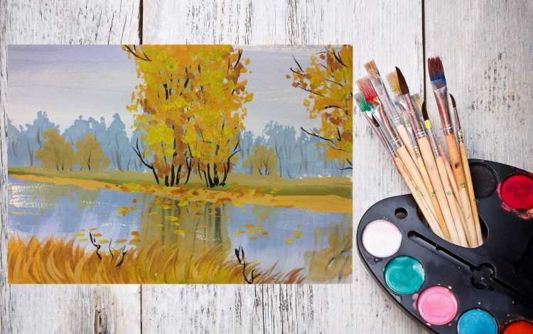 Уроки рисования гуашью