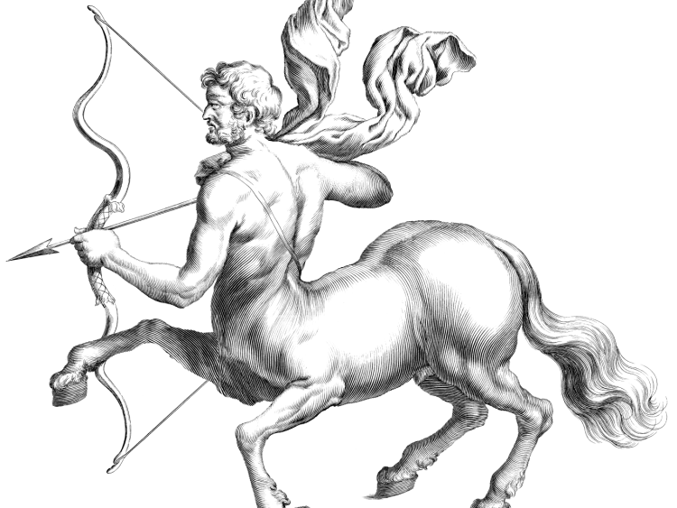 Трехглавый Цербер тату эскиз