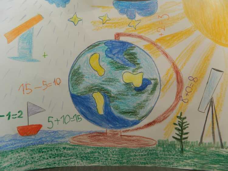 Наука рисунки для детей