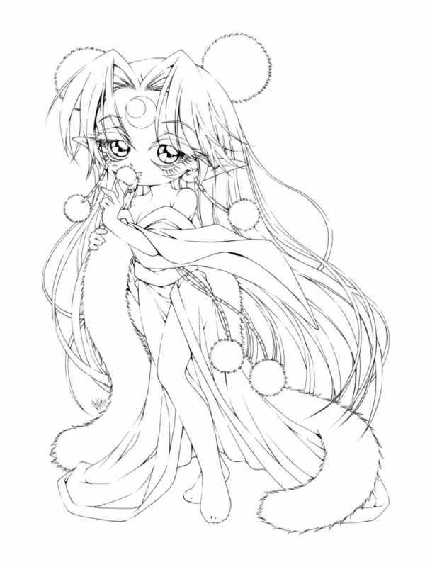 Пиомей аниме раскраски