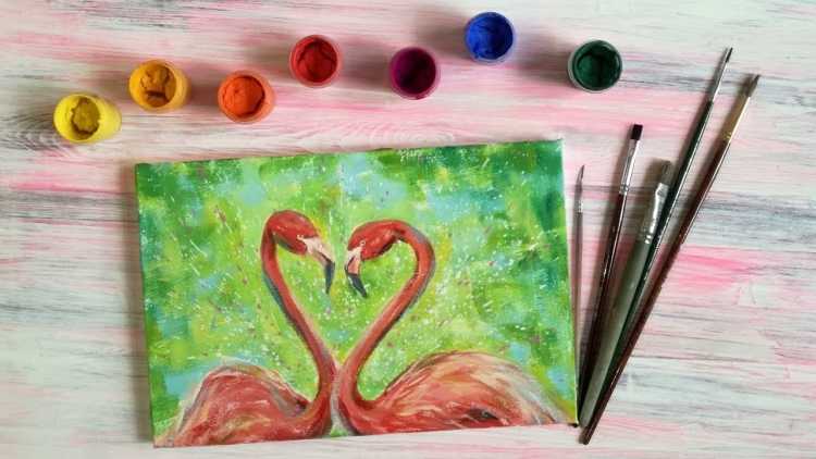 Рисование гуашью для начинающих