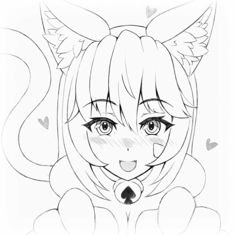 Аниме арты для срисовки