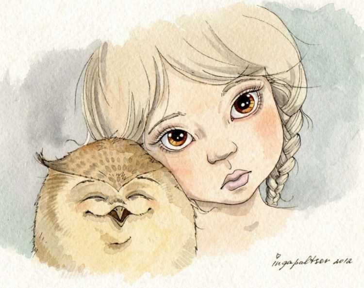 Милые детские рисунки карандашом