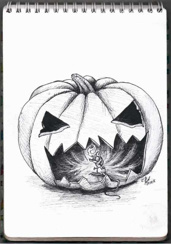 Как нарисовать летучую мышь