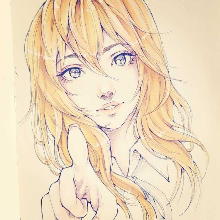 Аниме стиль рисования