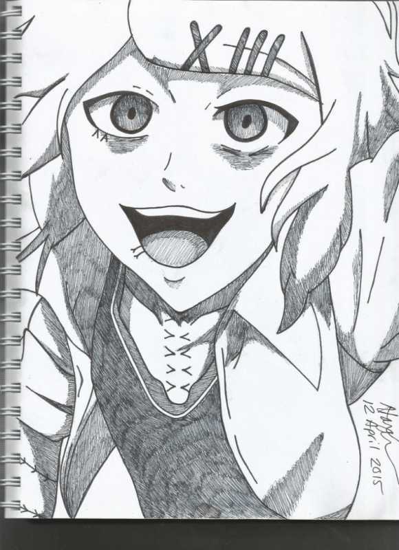 Токийский гуль раскраска Канеки