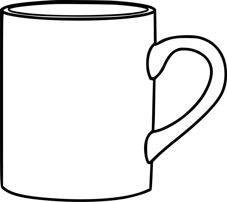 Кружка раскраска для детей