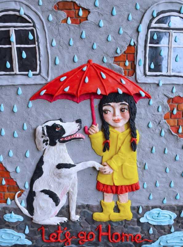 Живопись пластилином