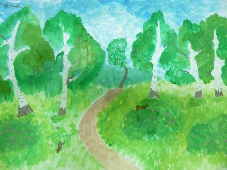 Пейзаж родной земли